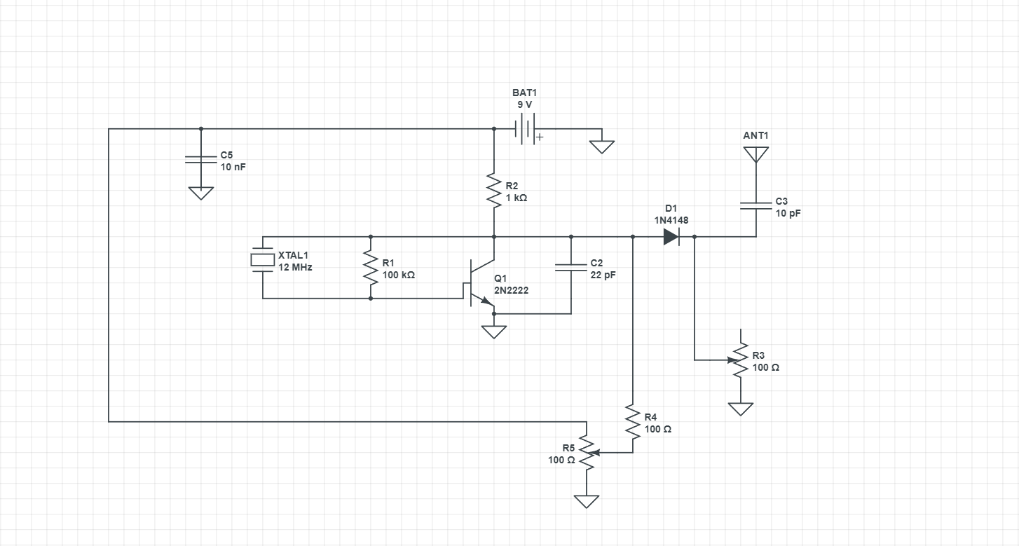 Video transmitter schematic